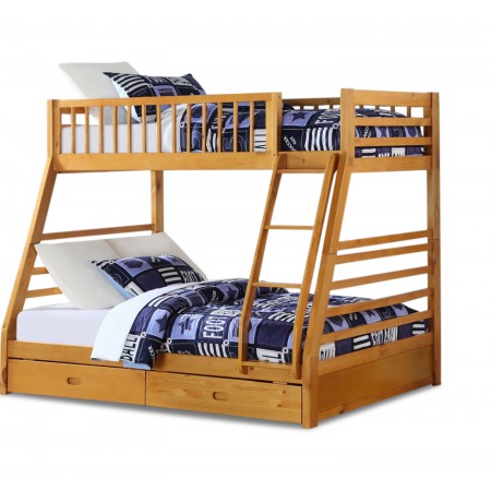 B129 Oak : Giường 2 Tầng Leo Thang - 1m / 1m4 B129 Oak : Giường 2 Tầng Leo Thang - 1m / 1m4